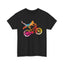 Cat Riding Heavy Cotton Tee