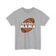 Football Mama Heavy Cotton Tee Express Delivery Available