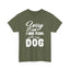 I Have Plans With My Dog Heavy Cotton Tee