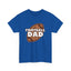 Football Dad Heavy Cotton Tee Express Delivery Available