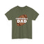 Football Dad Heavy Cotton Tee Express Delivery Available