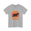 Capybara´s Foodsteps Heavy Cotton Tee Express Delivery Available