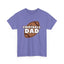 Football Dad Heavy Cotton Tee Express Delivery Available