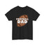 Football Dad Heavy Cotton Tee Express Delivery Available